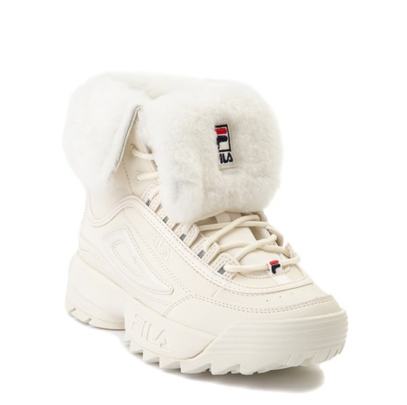 fila shearling boots
